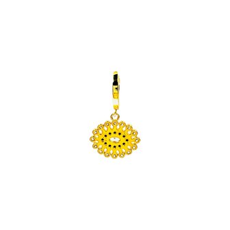 Oogje-Earring Gold Plated 18k