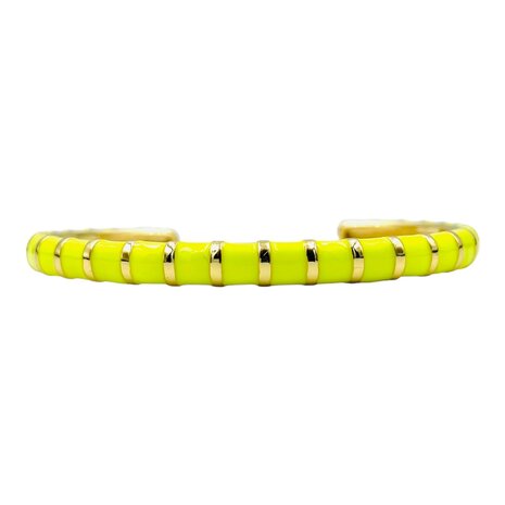 Bracelet Rainbow -Yellow- Plated Gold 18k
