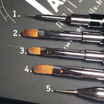 Penseel oval 8 Penseel oval 8