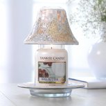 Gold & Pearl Crackle Large Shade & Tray Gold & Pearl Crackle Large Shade & Tray