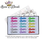 Barbie Font (Regular) Barbie Font (Regular)