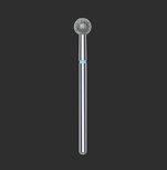 FA01B050 STALEKS BIT DIAMANT BOLKOP BLAUW 5MM FA01B050 STALEKS BIT DIAMANT BOLKOP BLAUW 5MM