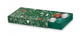YC Countdown To Christmas 10 Tealight & 1 Holder Gift Set YC Countdown To Christmas 10 Tealight & 1 Holder Gift Set