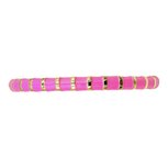 Bracelet Rainbow-Pink- Plated Gold 18k Bracelet Rainbow-Pink- Plated Gold 18k