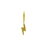 Bliksem-Earring Gold Plated 18k Bliksem-Earring Gold Plated 18k