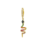 Earrings Snake Gold Plated 18k Earrings Snake Gold Plated 18k